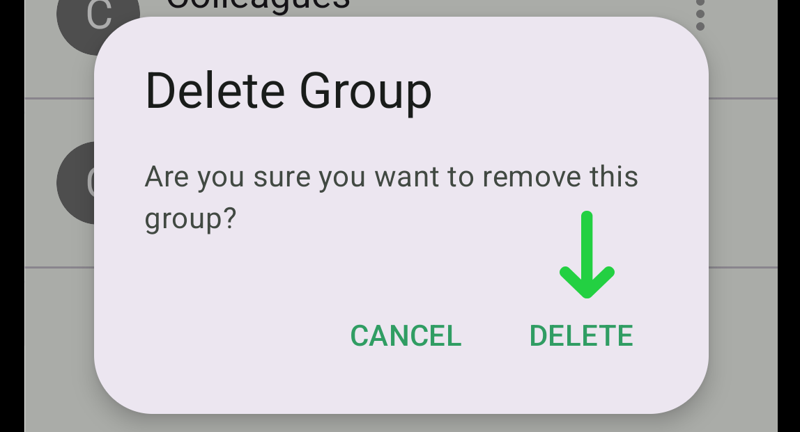 delete