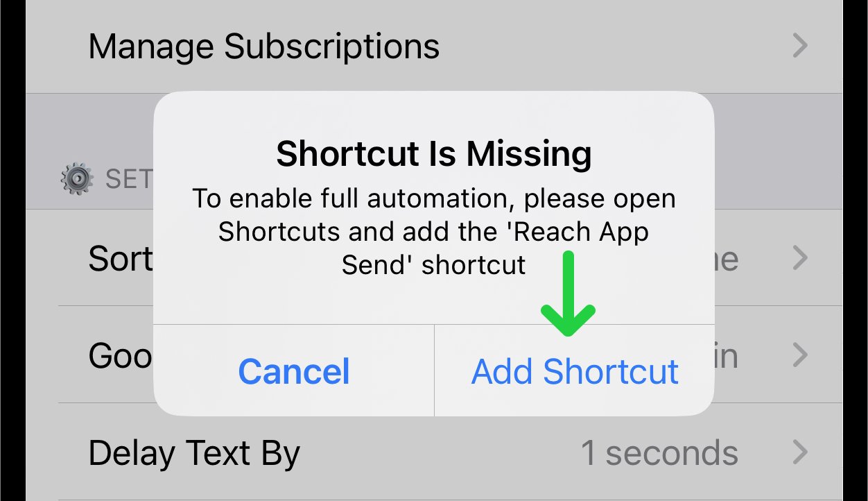 shortcut_is_missing